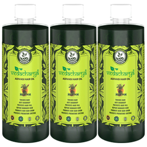 Vedacharya Adivasi hair oil Pack of 3