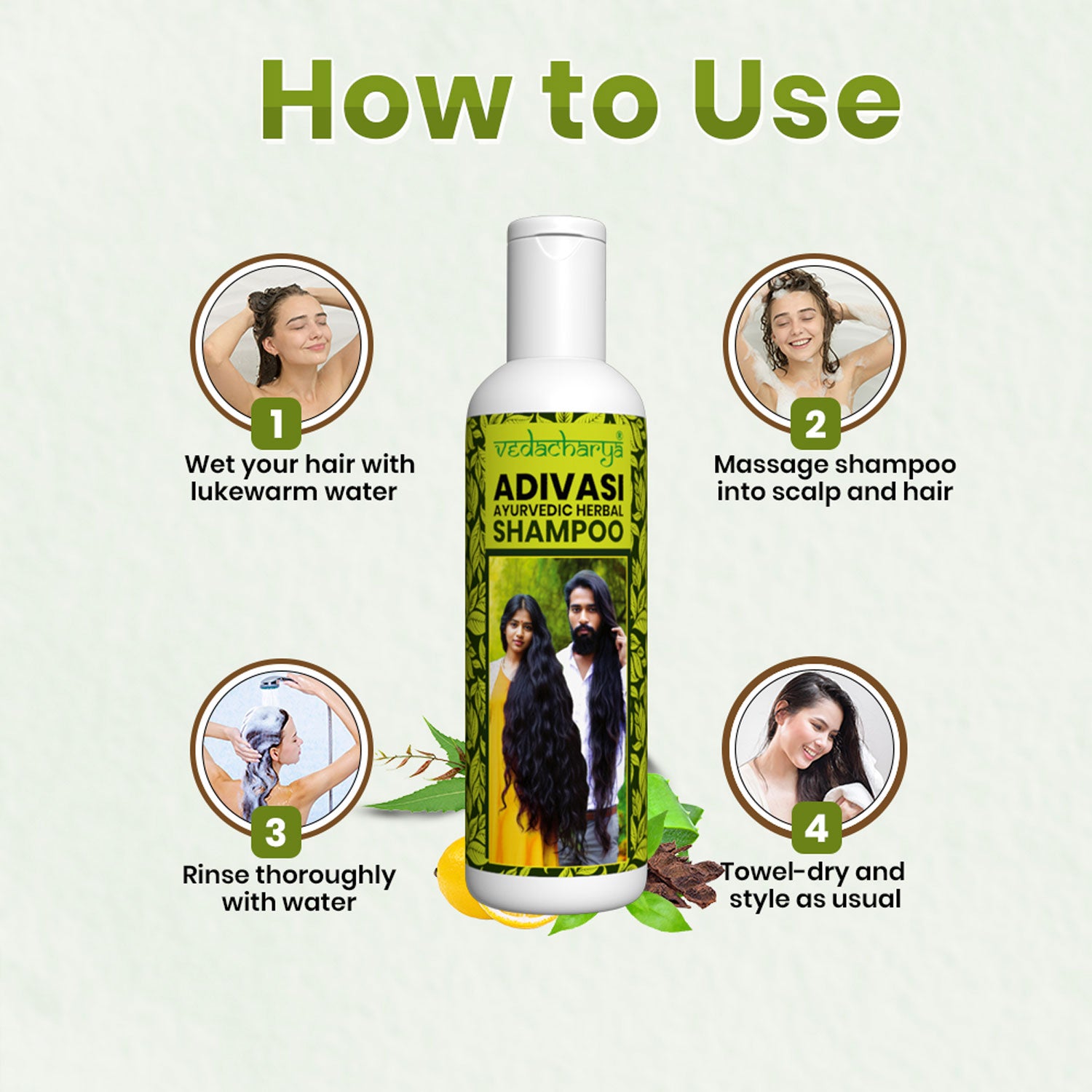 Adivasi Herbal Shampoo