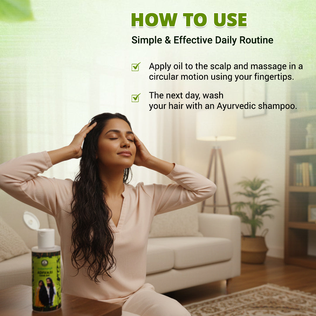 Adivasi Hair Oil - Buy 1 Get 3 Free