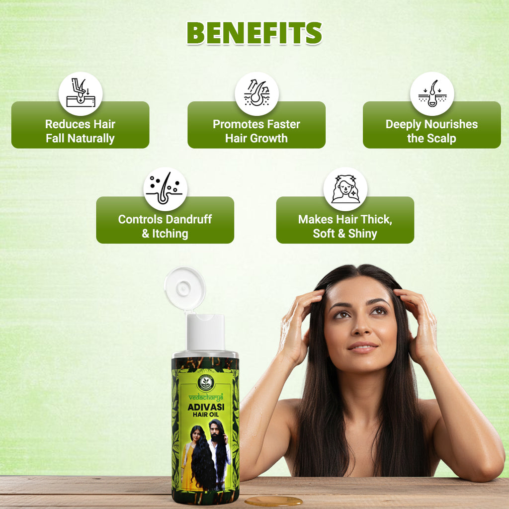 Adivasi Hair Oil - Buy 1 Get 3 Free