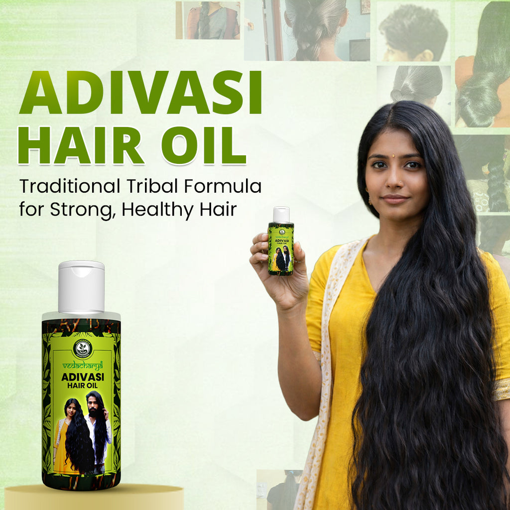 Adivasi Hair Oil - Buy 1 Get 3 Free