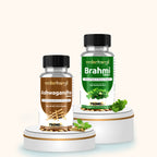 Ashwagandha, Brahmi Tablets Combo