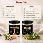 Ashwagandha & Brahmi Powder Combo