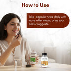 Ashwagandha, Brahmi Capsules Combo