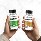 Ashwagandha, Brahmi Capsules Combo