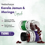 Karela Jamun, Moringa Capsules Combo