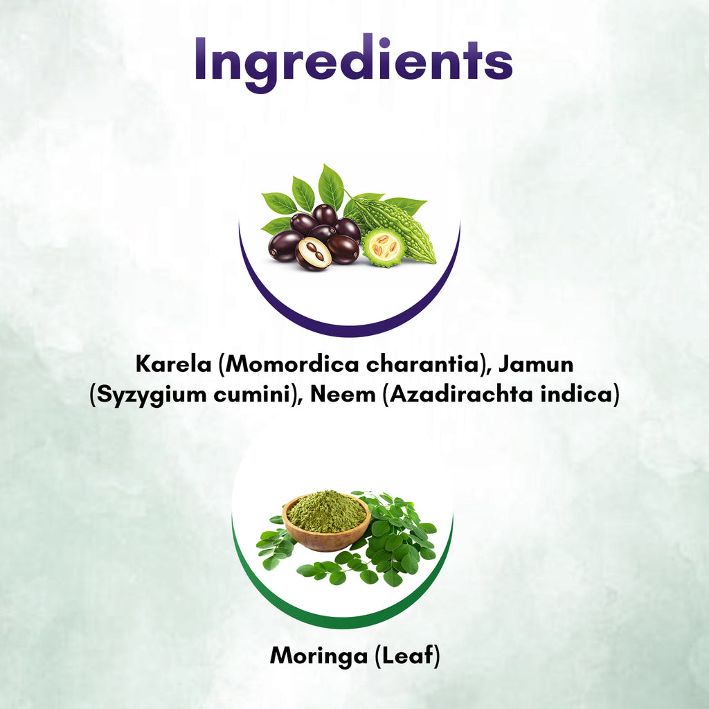 Karela Jamun, Moringa Capsules Combo