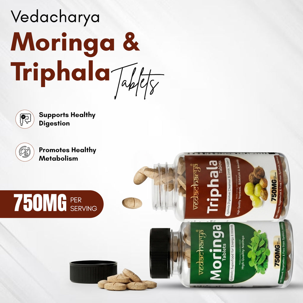 Moringa and Triphala Tablets Combo