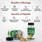 Moringa and Triphala Tablets Combo