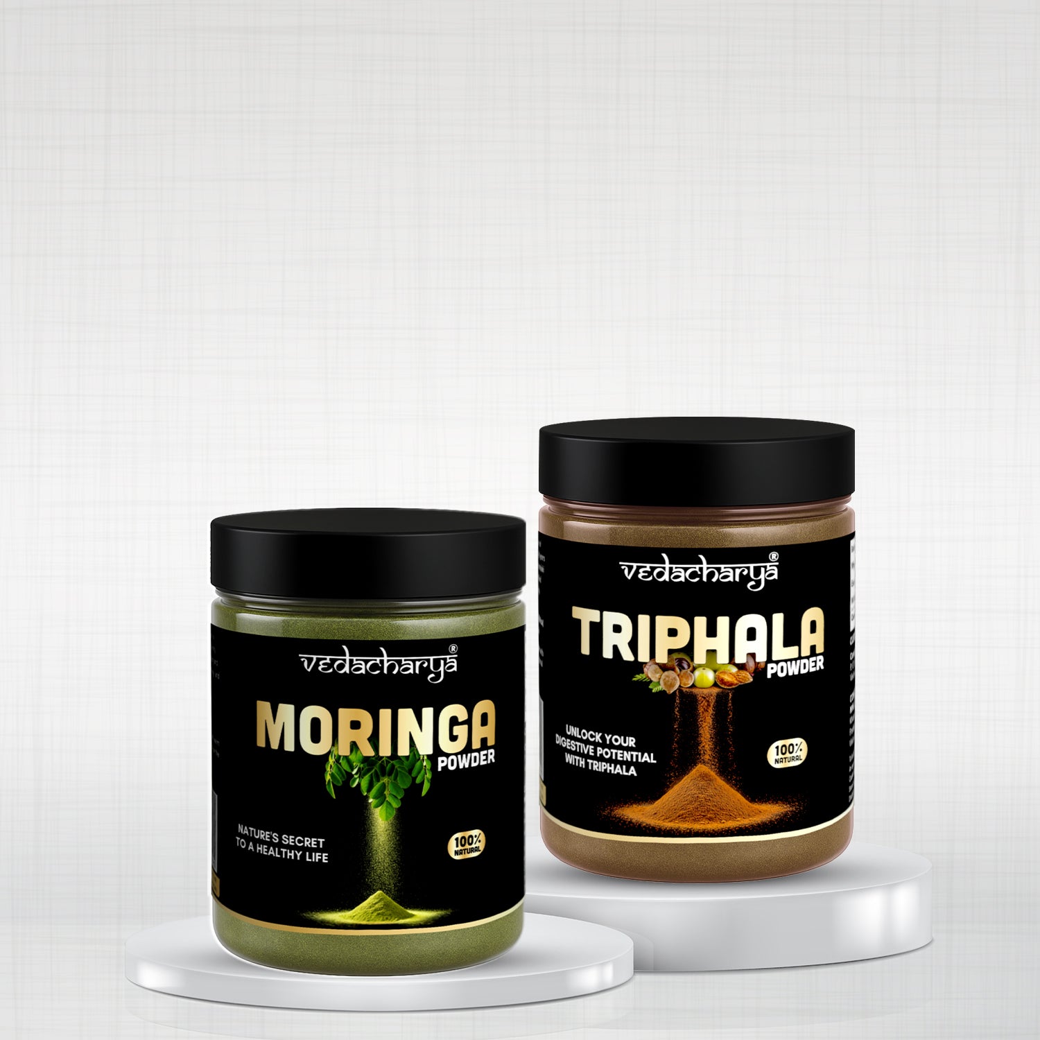 Triphala & Moringa Powder Combo