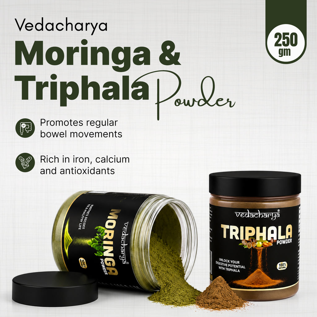 Triphala & Moringa Powder Combo