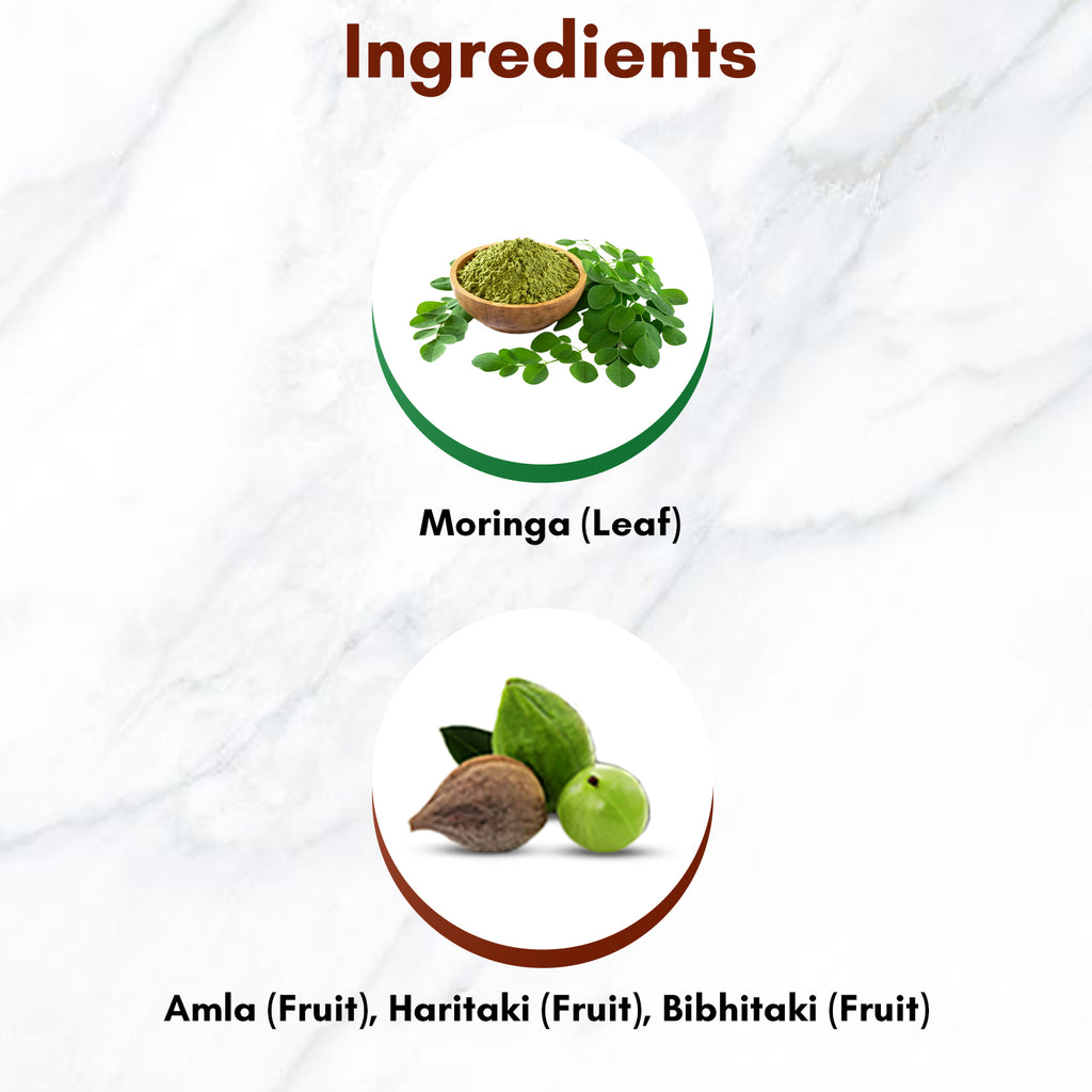 Triphala, Moringa Capsules Combo