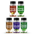 Vedachrya Triphala, Brahmi, Ashwagandha, Karela Jamun & Moringa Tablets Combo