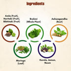 Karela Jamun, Moringa, Ashwagandha, Triphala, & Brahmi Capsules Combo