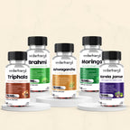 Karela Jamun, Moringa, Ashwagandha, Triphala, & Brahmi Capsules Combo