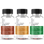 Vedacharya Triphala, Moringa, Ashwagandha Capsules Combo