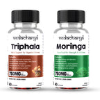 Vedachrya Triphala, Moringa Capsules Combo