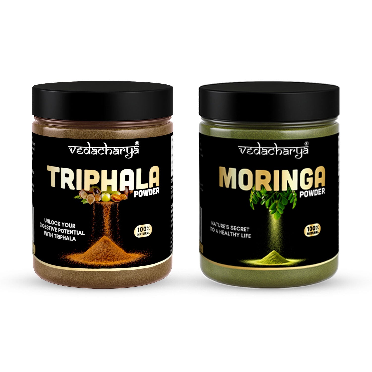 Triphala & Moringa Powder Combo